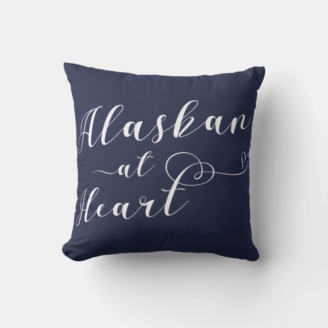Alaska at Heart Sierkussen (Voorkant)