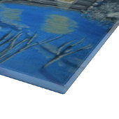 Alaska Aurora Cabin Cutting Board Snijplank (Hoek)