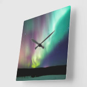 Alaska Aurora Wall klok (Hoek)