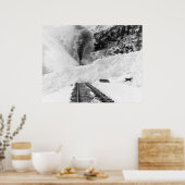 Alaska Avalanche: begin jaren '00 Poster (Keuken)