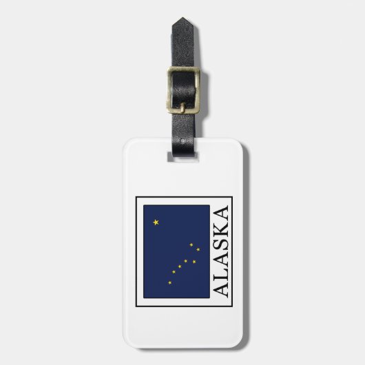 Alaska Bagagelabel (Voorkant verticaal)