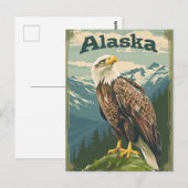 Alaska Bald Eagle Briefkaart (Voorkant / Achterkant)