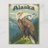 Alaska Bald Eagle Briefkaart (Voorkant)
