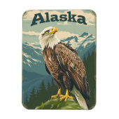 Alaska Bald Eagle Magneet (Verticaal)