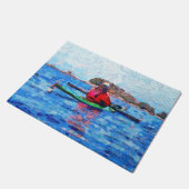 Alaska Baranof Eilanden Kajakken Painterly Deurmat (Schuin)