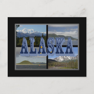 Alaska Beauful Landscapes Post Card Briefkaart