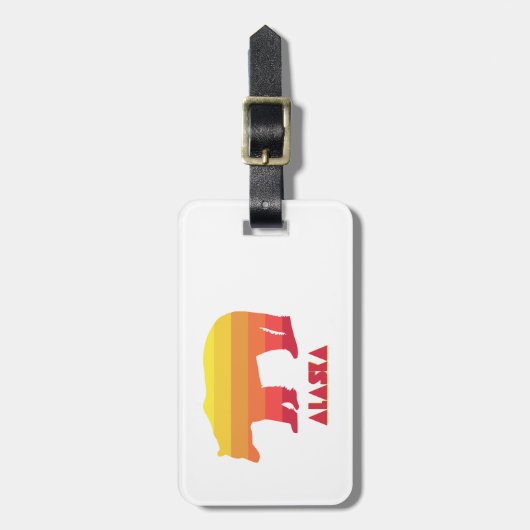 Alaska Beer Bagagelabel (Voorkant verticaal)