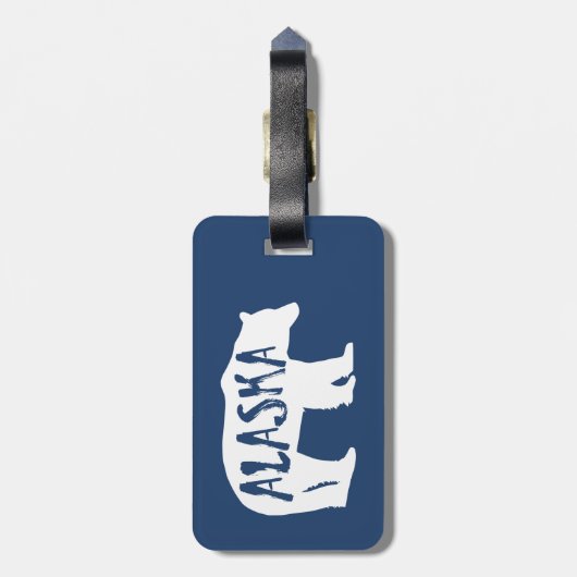 Alaska Beer Bagagelabel (Achterkant verticaal)