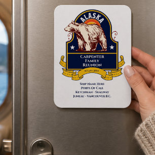 Alaska Beer Familie Reünie Cruise Magneet