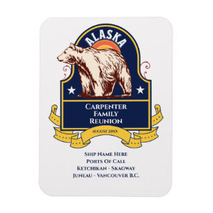 Alaska Beer Family Reunion Cruise Magneet