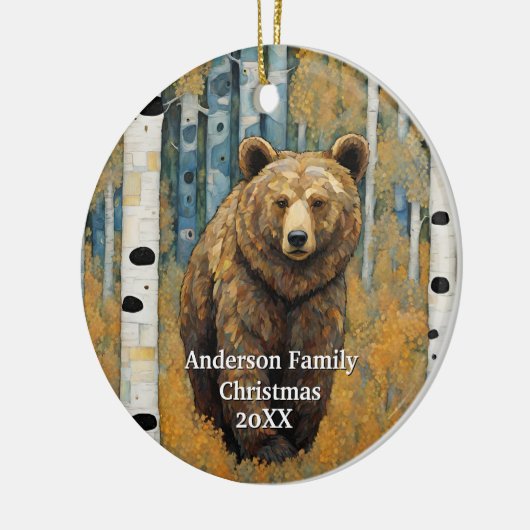 Alaska Beer Keramisch Ornament (Links)