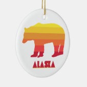 Alaska Beer Keramisch Ornament (Rechts)