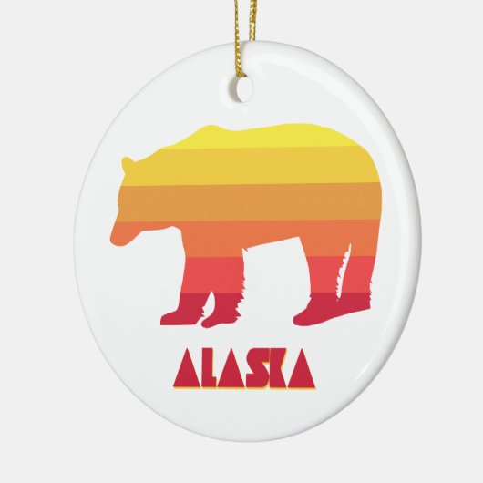 Alaska Beer Keramisch Ornament (Links)