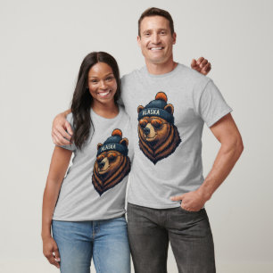 Alaska Beer met Muts T-shirt