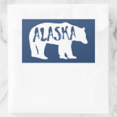 Alaska Beer Rechthoekige Sticker (Tas)