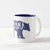 Alaska Beer Tweekleurige Koffiemok (Voorkant rechts)