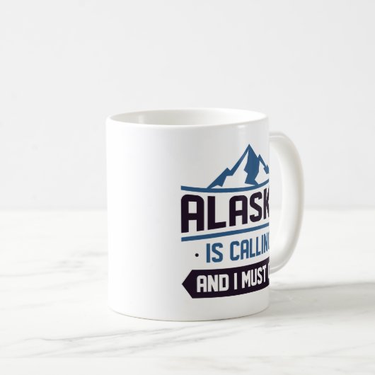 Alaska belt en ik moet gaan koffiemok (Voorkant rechts)