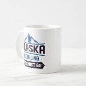 Alaska belt en ik moet gaan koffiemok (Voorkant links)