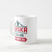 Alaska belt en ik moet gaan koffiemok (Voorkant links)