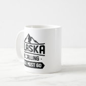Alaska belt en ik moet gaan koffiemok (Voorkant links)