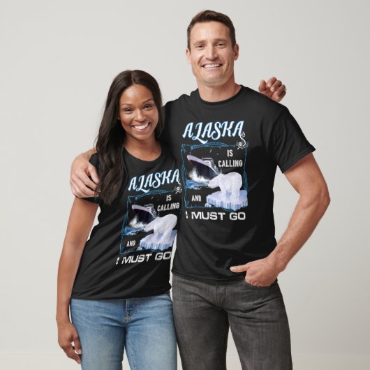 Alaska belt en ik moet gaan kruipen t-shirt (Unisex)