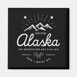 Alaska bergen noemen me Mono Dark Magneet