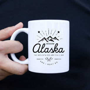 Alaska bergen noemen me Mono Light Koffiemok