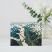 Alaska Bergketen-Luchtzicht Briefkaart (Staand voorkant)