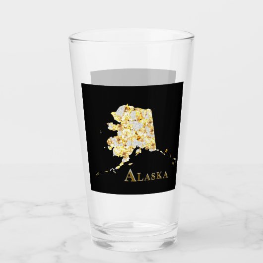 ALASKA BIERGLAS GLAS (Voorkant)