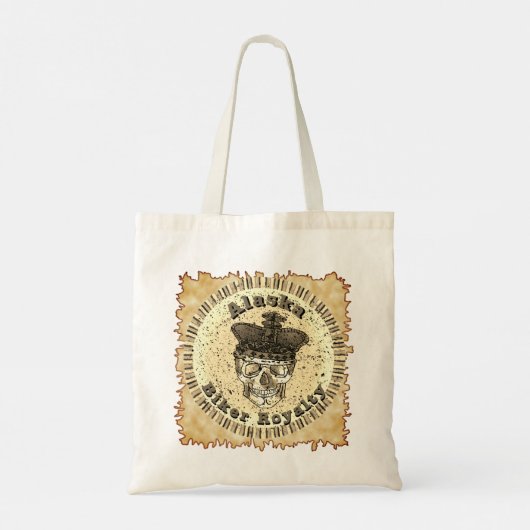 Alaska Biker  Tote Bag (Achterkant)
