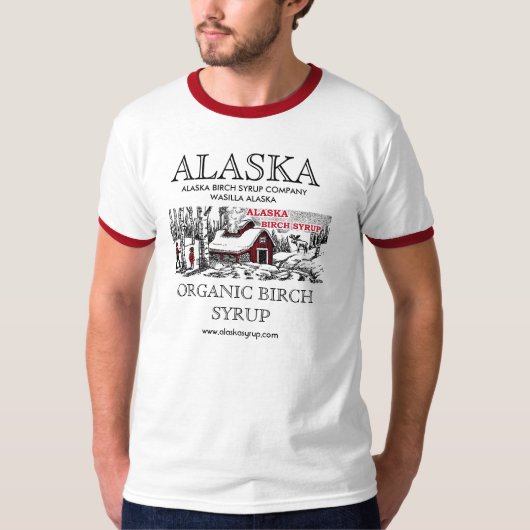 Alaska Birch Syrup Company T shirt (Voorkant)