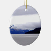 Alaska Blues Keramisch Ornament (Rechts)