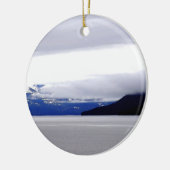 Alaska Blues Keramisch Ornament (Links)