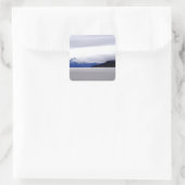 Alaska Blues Vierkante Sticker (Tas)