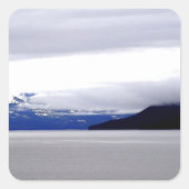 Alaska Blues Vierkante Sticker (Voorkant)