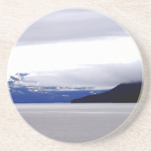 Alaska Blues Zandsteen Onderzetter (Voorkant)