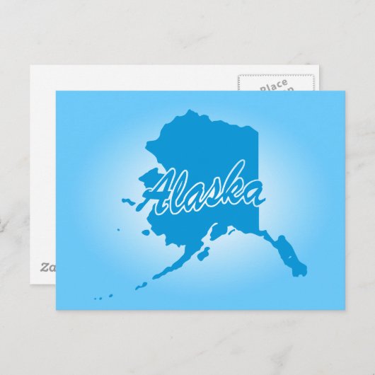 Alaska Briefkaart (Voorkant / Achterkant)