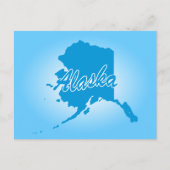 Alaska Briefkaart (Voorkant)