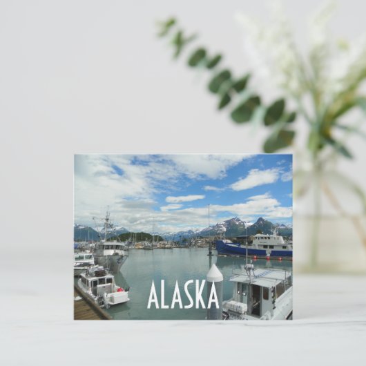 ALASKA BRIEFKAART (Staand voorkant)