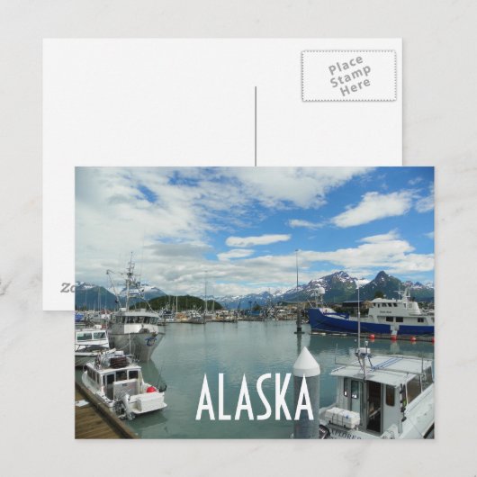 ALASKA BRIEFKAART (Voorkant / Achterkant)