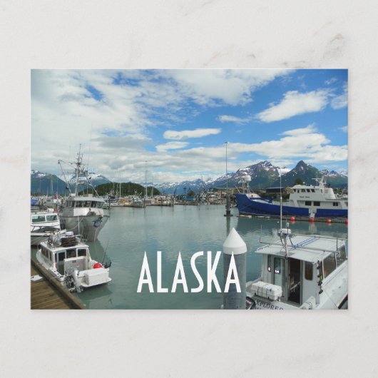 ALASKA BRIEFKAART (Voorkant)