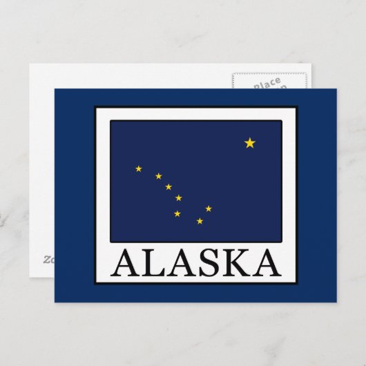 Alaska Briefkaart (Voorkant / Achterkant)