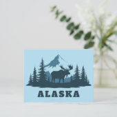 ALASKA BRIEFKAART (Staand voorkant)