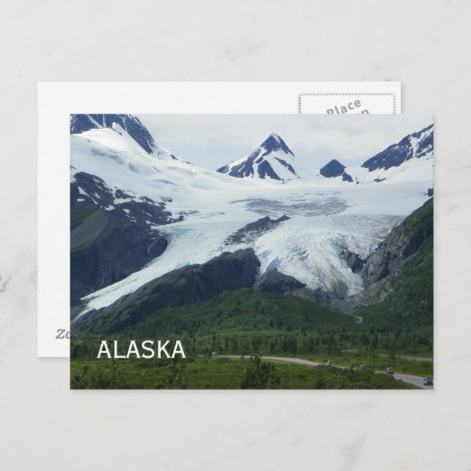 ALASKA BRIEFKAART (Voorkant / Achterkant)