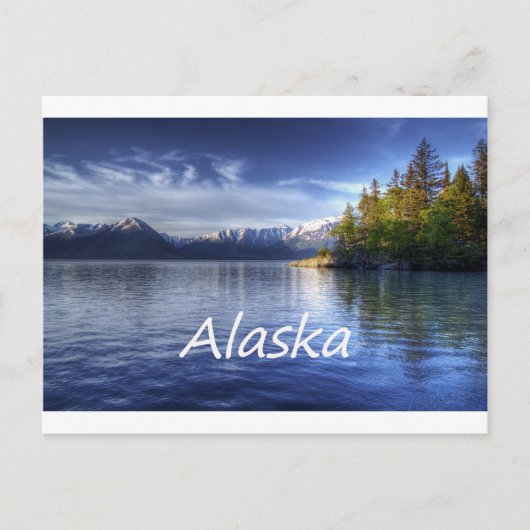 Alaska Briefkaart (Voorkant)