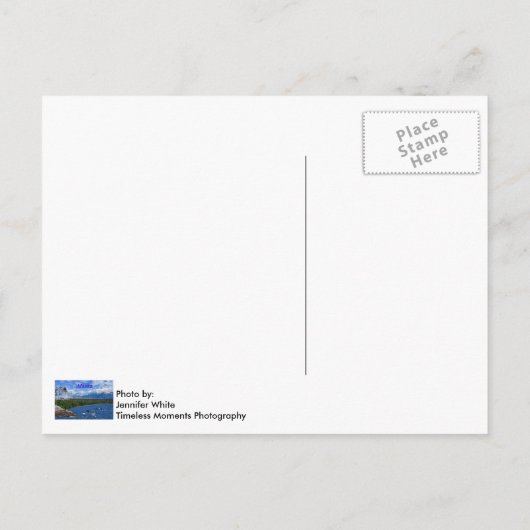 Alaska Briefkaart (Achterkant)