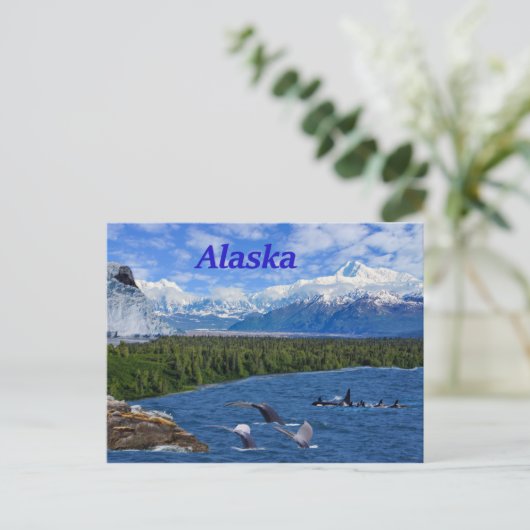 Alaska Briefkaart (Staand voorkant)
