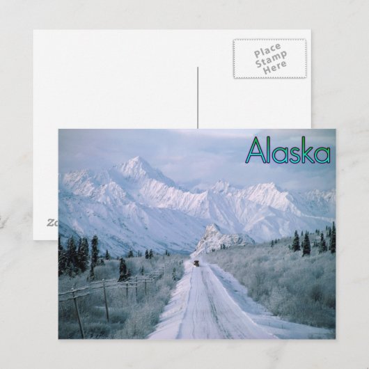 Alaska Briefkaart (Voorkant / Achterkant)