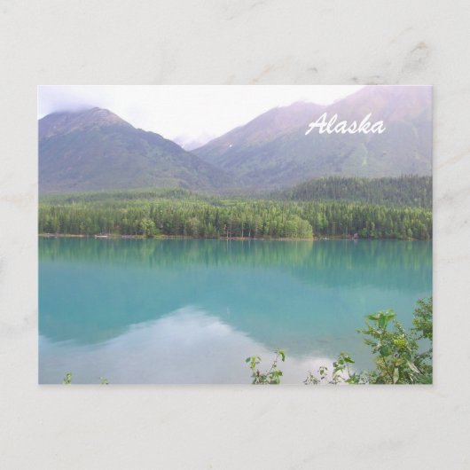 Alaska Briefkaart (Voorkant)