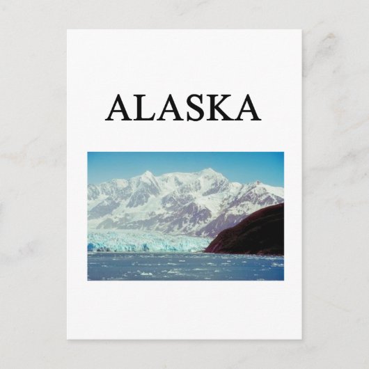 alaska briefkaart (Voorkant)
